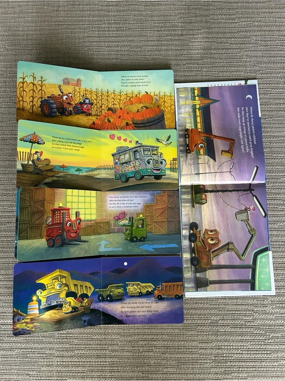Where Do Diggers… Transportation Board Books